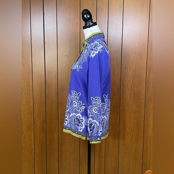 Etro Silk Bandana Blouse size 40/us size 4 - Picture 11 of 13